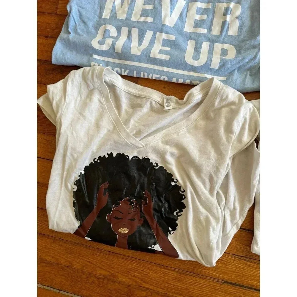 Teen Girl’s Black Lives Matter Empowerment tops LOT